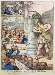 John Bull at the Italian Opera, 1811